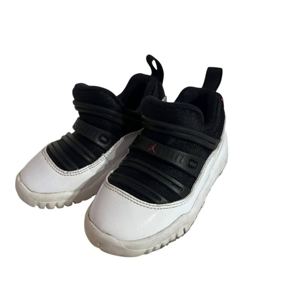 Nike Air‎ Jordan 11 XI Retro Little Flex Black White BQ7102-010 Toddler Shoes 7C